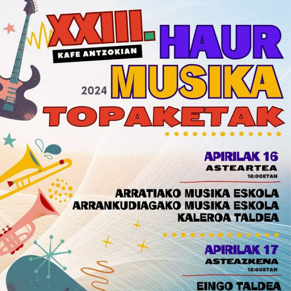 XXIII. HAUR MUSIKA TOPAKETAK