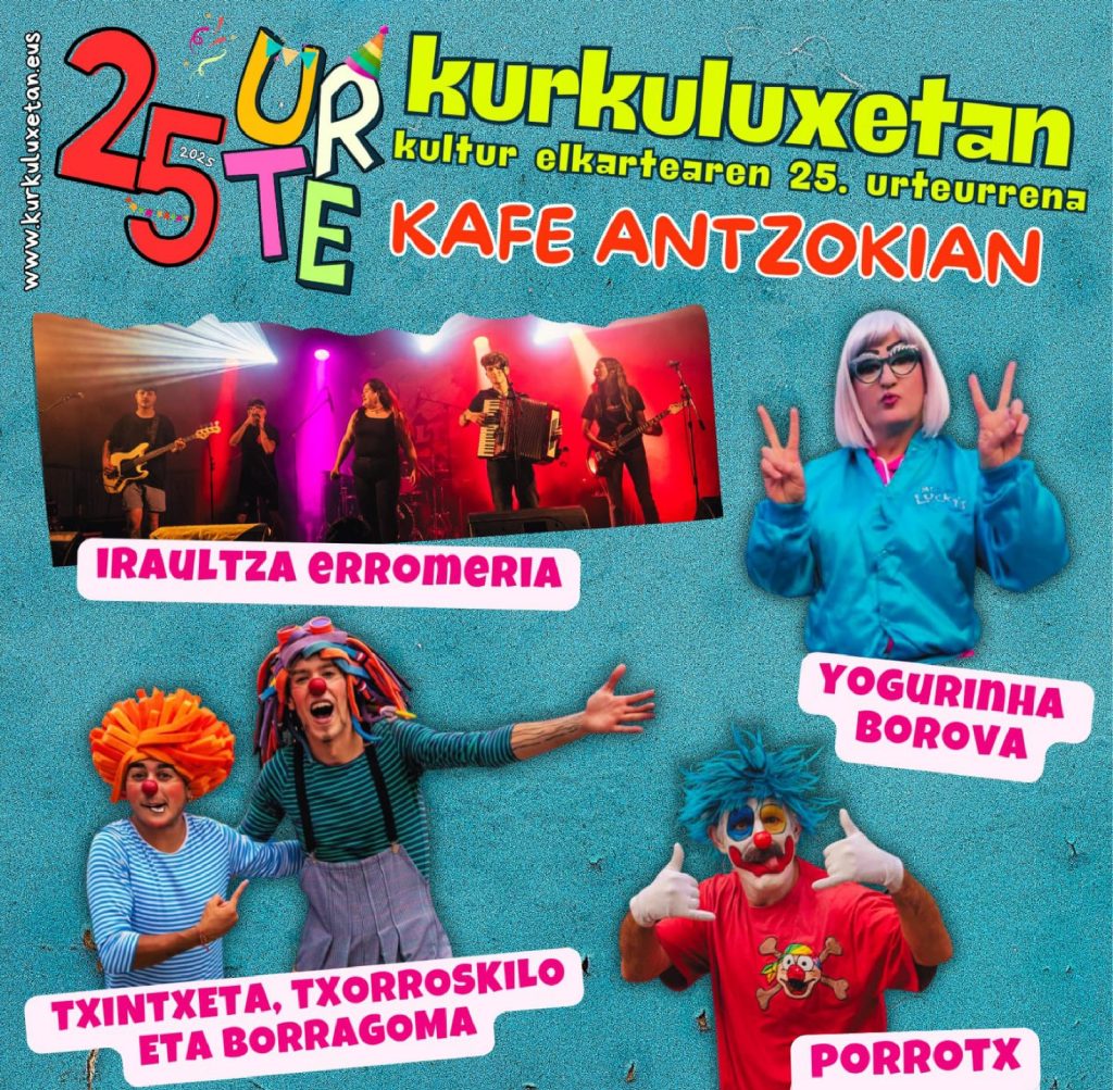 KURKULUXETAN JAIALDI MUNDIALA (25.urteurrena)