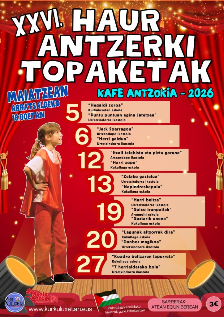 XXVI HAUR ANTZERKI TOPAKETAK